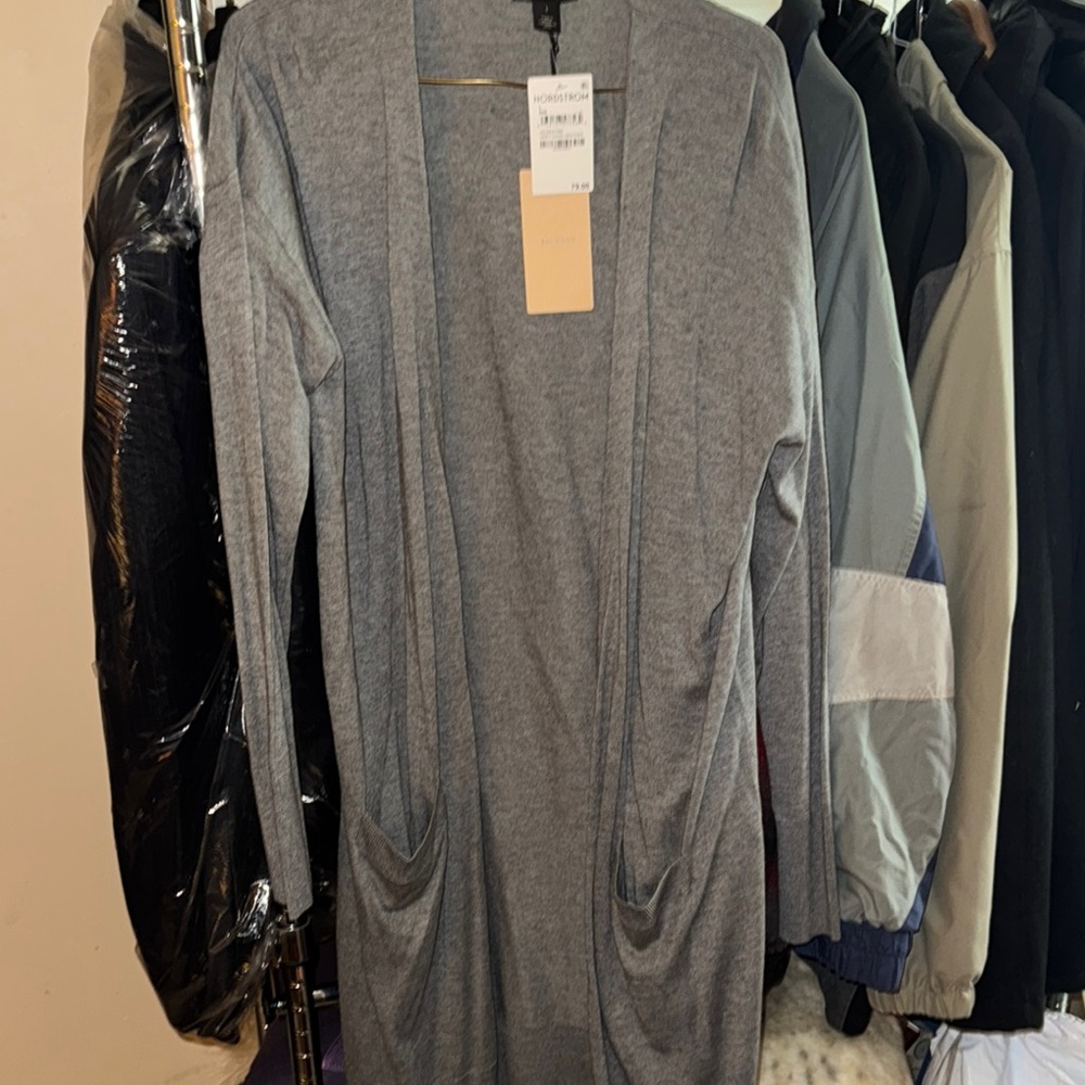 Halogen Gray Women's Cardigan Sweater